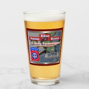 Verre Ailes de saut senior crépitantes 82e division aéro
