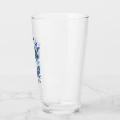 Verre Alabama State Pride – Camellia Flower and Tree (Gauche)
