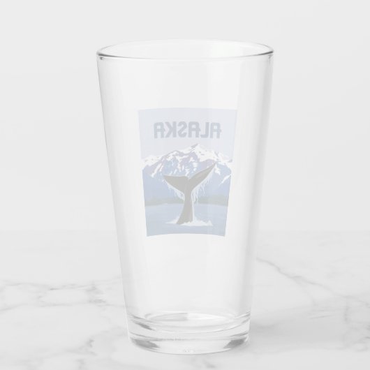 Verre Alaska | Baleine (Dos)