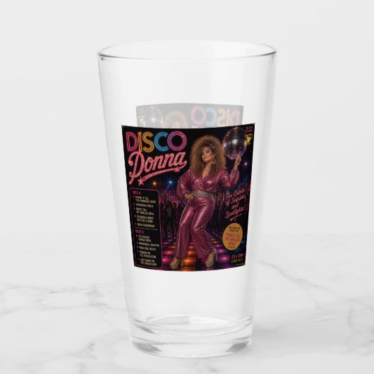 Verre Album Disco Donna (Devant)