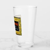 Verre Albuquerque, Nouveau-Mexique Route 66 Pint Glass (Gauche)
