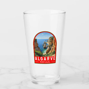 Verre Algarve Portugal Travel Art Vintage