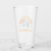 Verre Algonquin Peak Retro Turquoise (Dos)