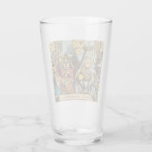 Verre Alice à Wonderland Cheshire Cat Characters (Dos)