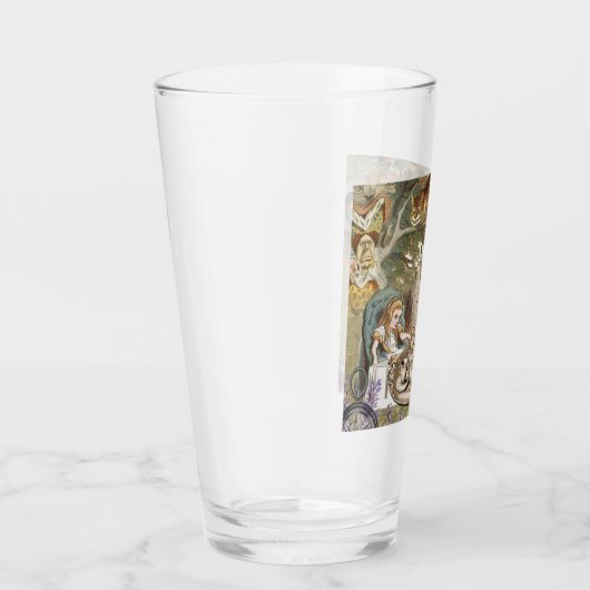 Verre Alice Adventures in Wonderland Mad Tea Party (Droite)