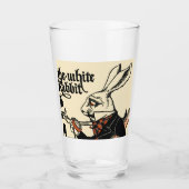 Verre Alice White Rabbit Classic Wonderland (Devant)