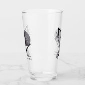 Verre Alien gris, la vérité est là (Gauche)