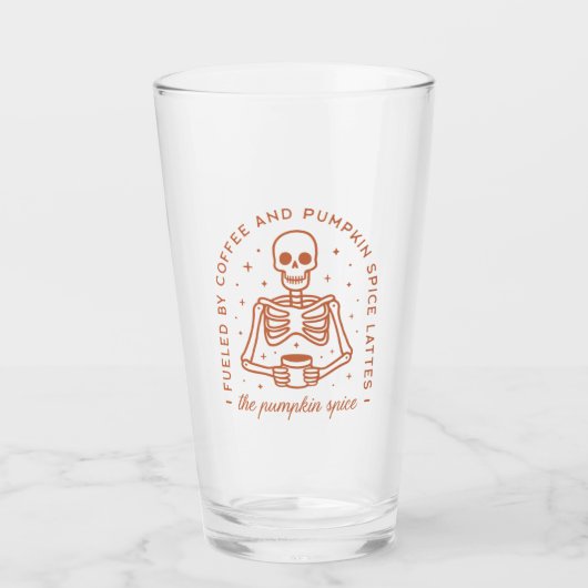 Verre Alimenté par le café et les lattes d'épices Citrou (Devant)