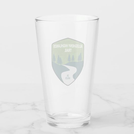 Verre Allegheny Highlands (Dos)