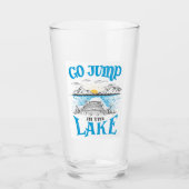 Verre Aller Sauter Dans Le Lac (Devant)