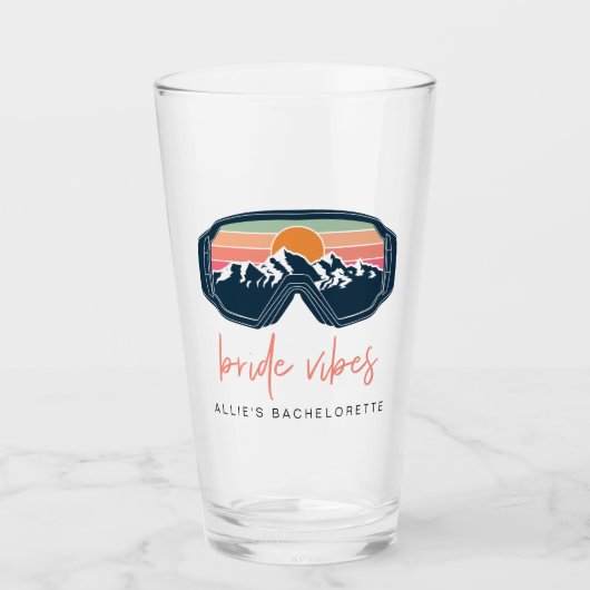 Verre ALLIE Ski Snowboard Goggle Mountain Bride Vibes (Devant)