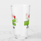 Verre Alligator en amour (Gauche)