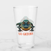 Verre Alligator - Go Gators (Devant)