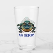 Verre Alligator - Go Gators (Devant)