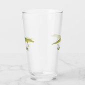 Verre Alligator Vert Réaliste Graphique Personnalisé (Droite)