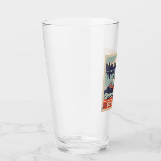 Verre Allons en bateau (Droite)