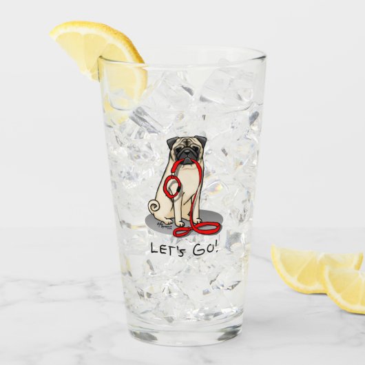 Verre Allons-y ! (marcher) Chien Carlin (pâle) Lèc mou (Devant glace)