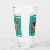 Verre Aloha Plages Tiki Torches Hawaiian Luau Bamboo (Gauche)