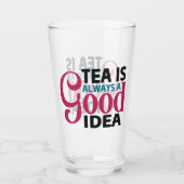 Verre amateurs de thé glacé mignon (Dos)