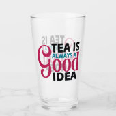 Verre amateurs de thé glacé mignon (Devant)