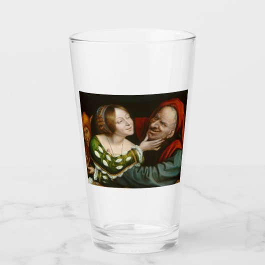 Verre Amateurs malins (par Quentin Massys) (Devant)