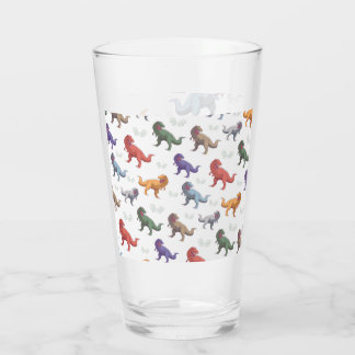 Verre Amazing dinosaur glass cup