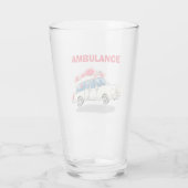 Verre Ambulance de dessin (Dos)