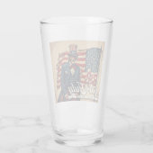 Verre Âme fière du 4 juillet (Dos)