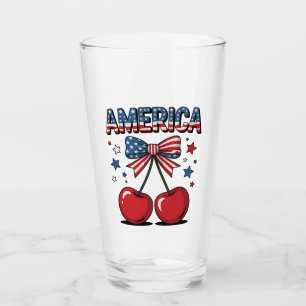 Verre American Coquette Bow Cherche esthétique USA Drape
