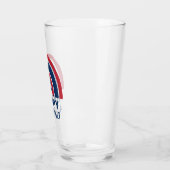 Verre American Rainbow USA Independence Day 4 juillet (Gauche)
