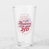 Verre Amérique 250ème (Dos)