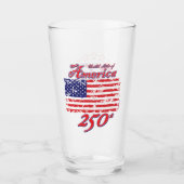 Verre Amérique 250ème (Devant)