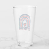 Verre Amérique 4 juillet Fête Rainbow USA (Dos)