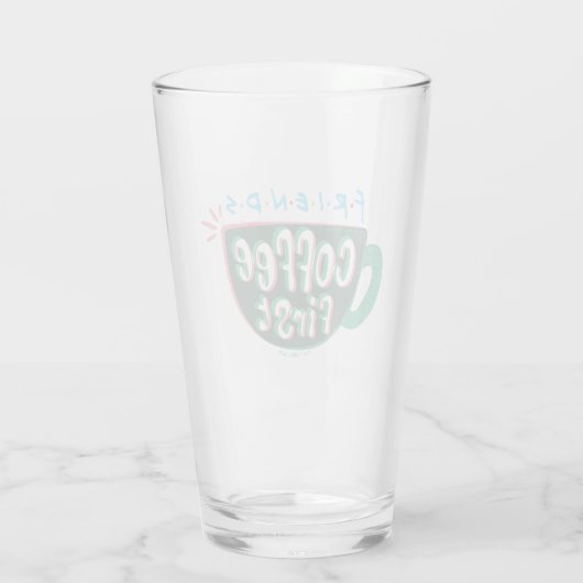 Verre AMIS™ | Café d'abord (Dos)