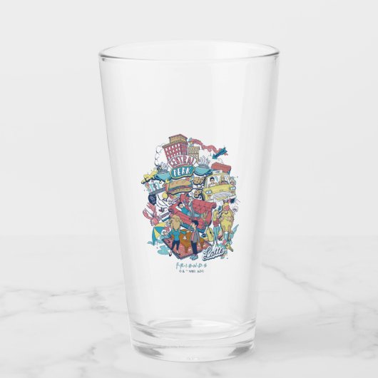 Verre AMIS™ | Collage de dessin (Devant)