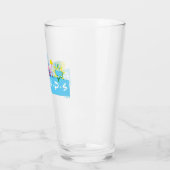 Verre AMIS™ | Logo avec icônes (Gauche)