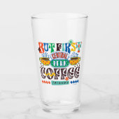 Verre AMIS™ | Mais Premier café Vibrant Graphisme (Devant)