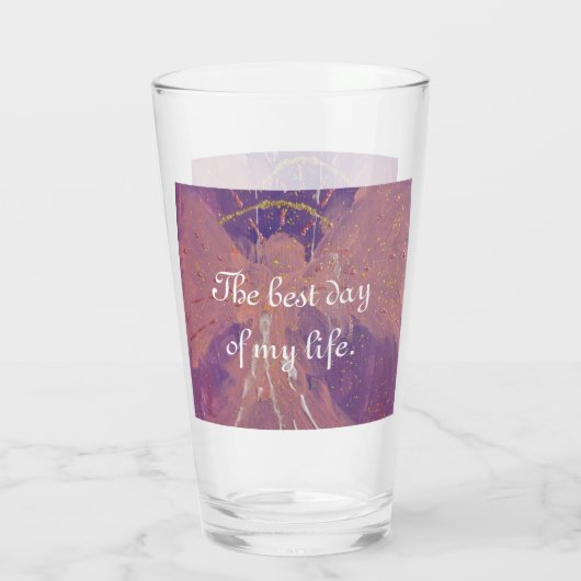 Verre amour ange (Dos)