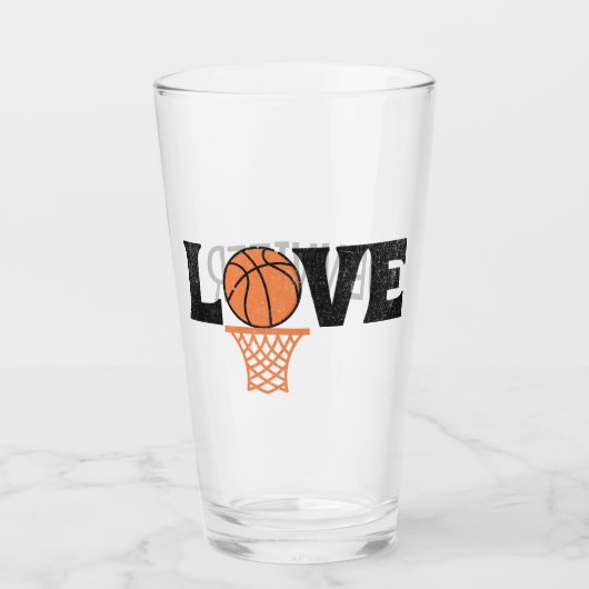Verre Amour du basket-ball (Devant)