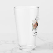 Verre Amour & Merci Elegant 3 Photo Bride Mariage de cha (Droite)