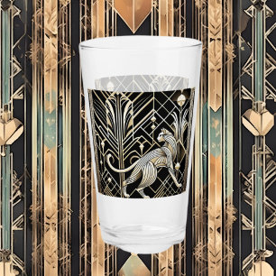 Verre Amoureux de les chats Art déco