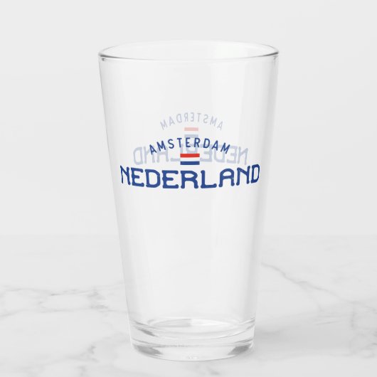 Verre Amsterdam affligé Nederland (Pays-Bas) (Dos)