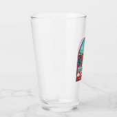 Verre Amsterdam Pays-Bas Travel Art Vintage (Droite)