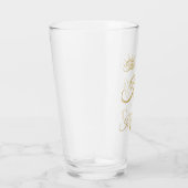 Verre Amusant 65ème anniversaire pour les hommes (Droite)