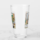 Verre amusant sur l'île de Bald Head (Gauche)