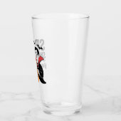 Verre Amusant Vampire Thème Halloween Design (Gauche)