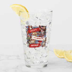 Verre Amusants Animaux Anniversaire Ajouter Le Nom Caric