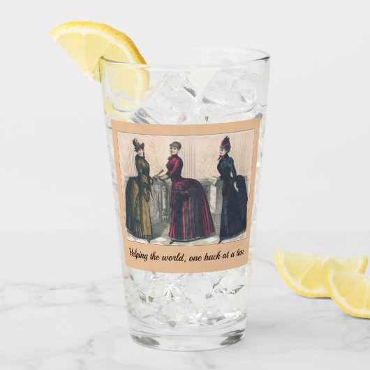 Verre Amusement pour Physio, massothérapeute ou chiropra (Devant glace)