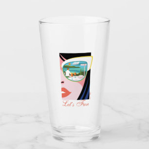 Verre Amusons-nous - Le Lotus Blanc