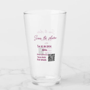 Verre Analyser pour nous partager tag sur les médias soc